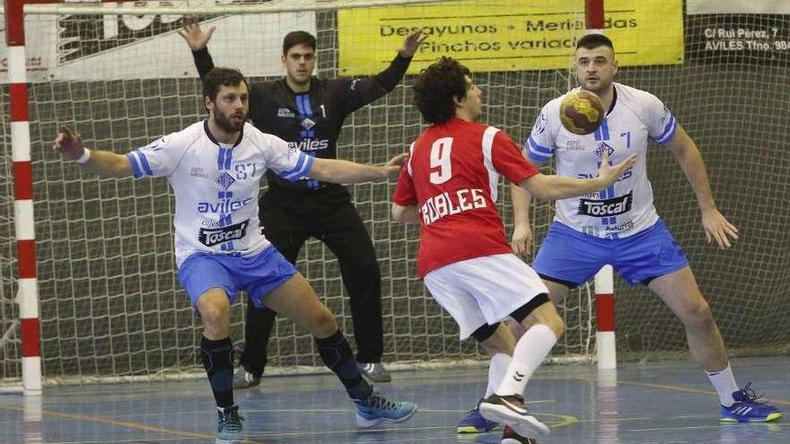 Un encuentro del Toscaf Atlética Avilesina de esta temporada.