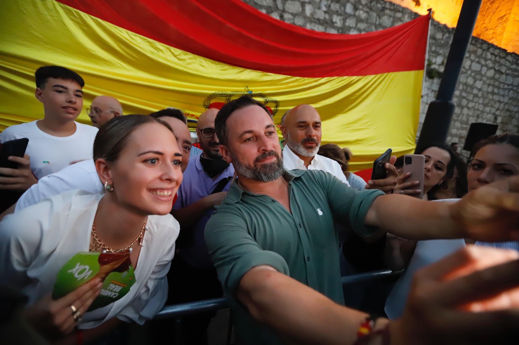 El mitin de Abascal y Olona en Lucena