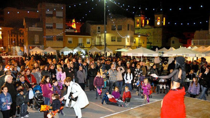 Éxito del mercado navideño