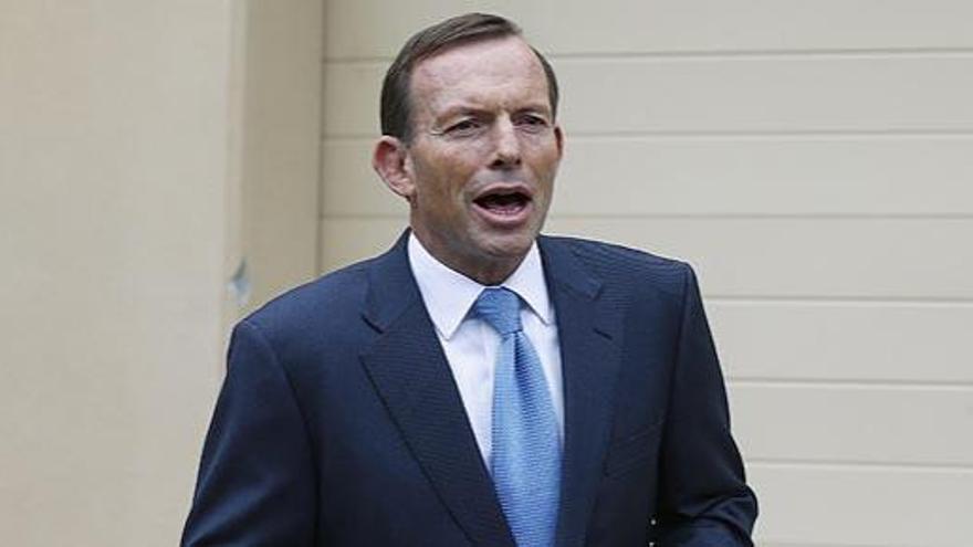 Tony Abbott,  primer ministro electo en Australia.