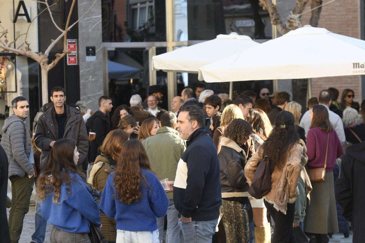 Así ha sido el tardeo de Nochevieja en Murcia
