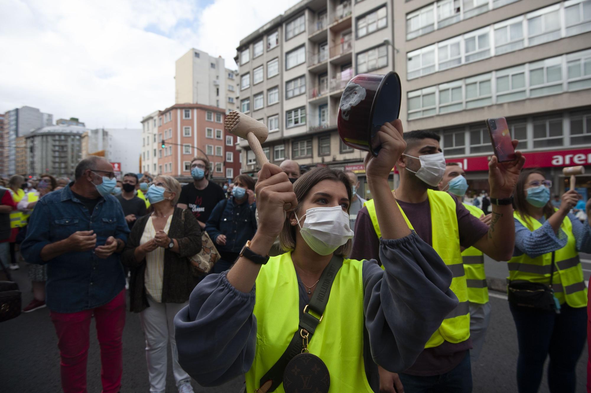 Os Mallos se lanza a la calle para denunciar “inseguridad”