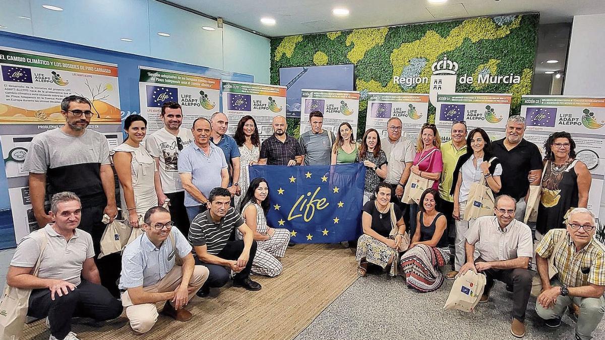 Jornada de transferencia y replicabilidad del proyecto LIFE Adapt-Aleppo, este verano en la Consejería de MedioAmbiente.