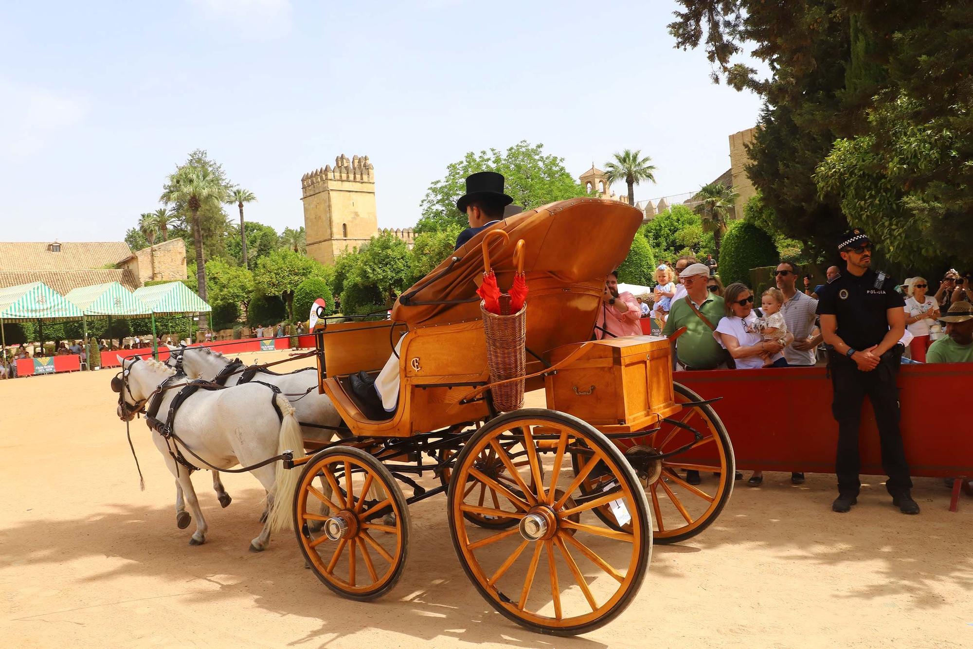 Una treintena de carruajes exhiben calidad y tradición en la Feria