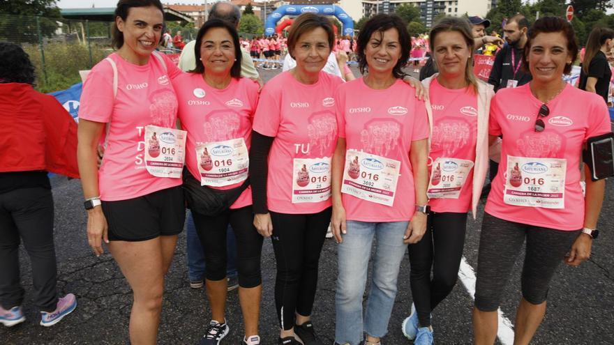 Así fue el primer día de mandato Carmen Moriyón: en la Carrera de la Mujer y de visita a Nuevo Roces