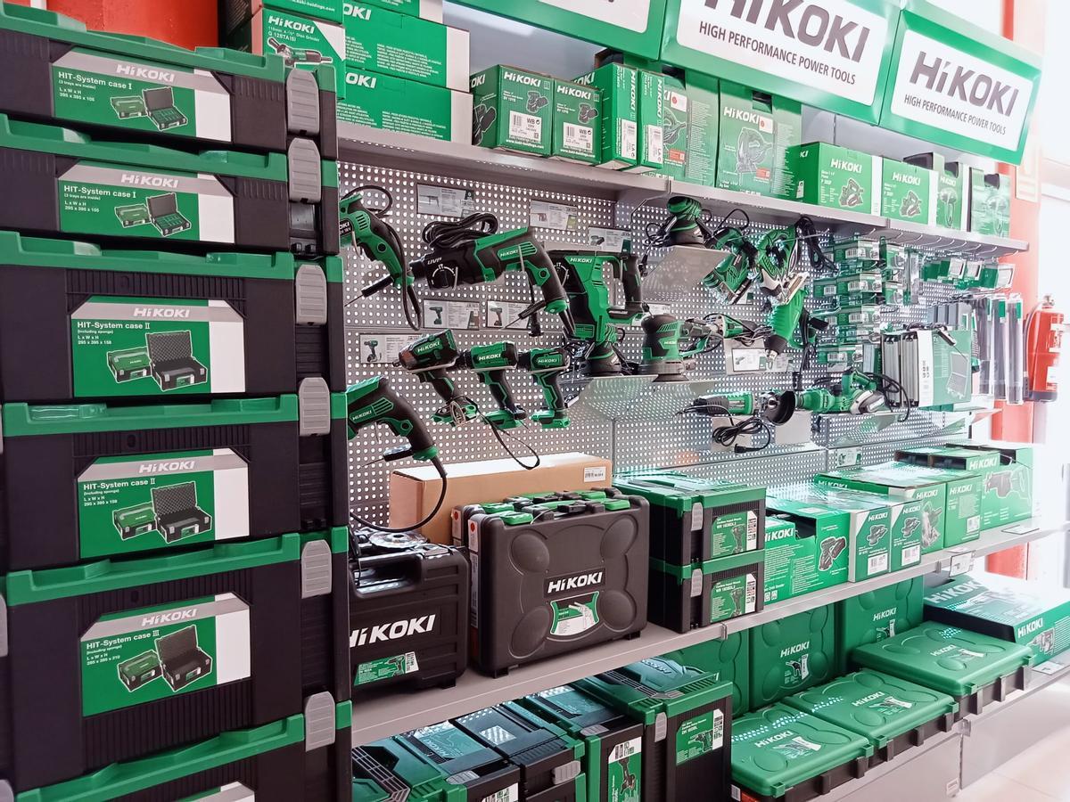 Las mejores marcas como Hikoki para profesionales en Ibiza.