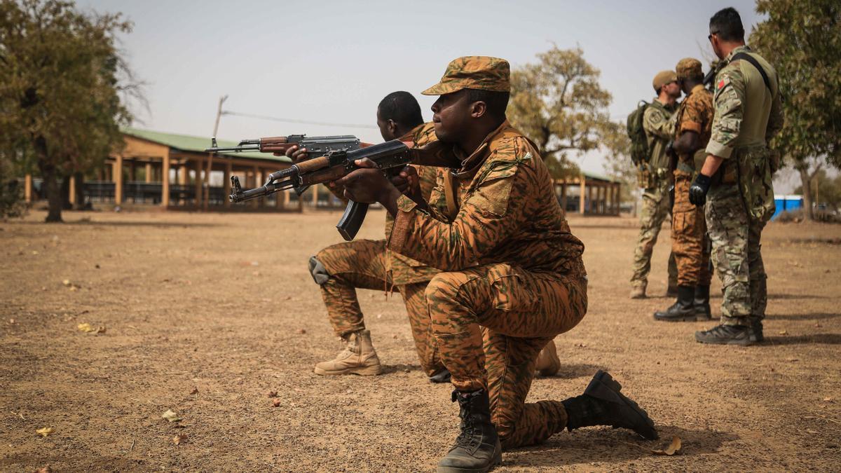 Militares en Burkina Faso