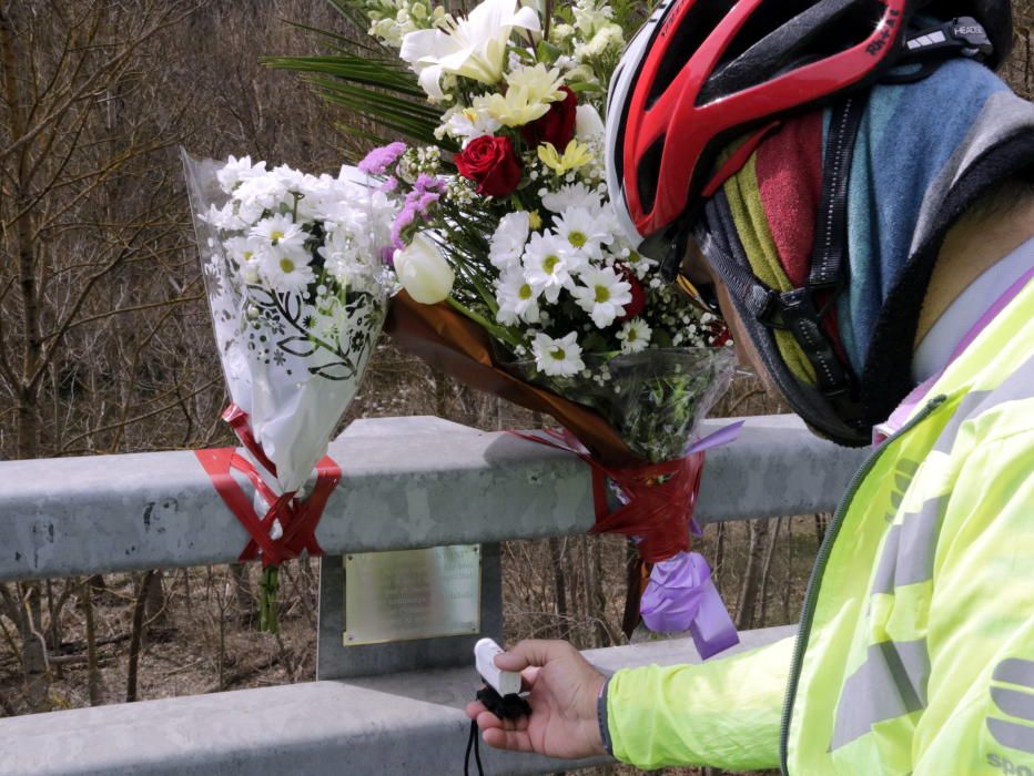 Marxa en record del ciclista atropellat a la Cerdanya