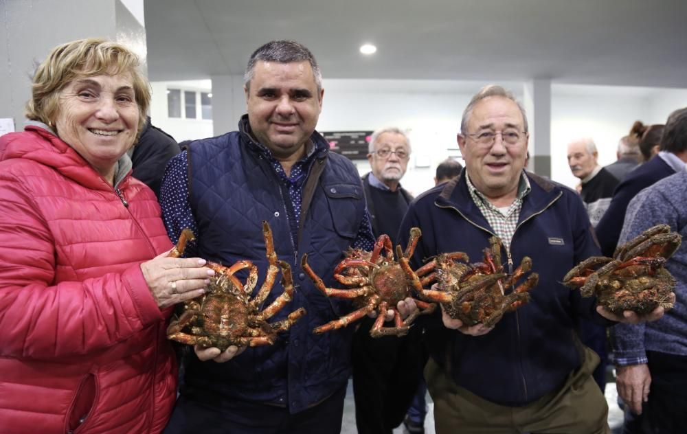 El centollo reina en O Grove