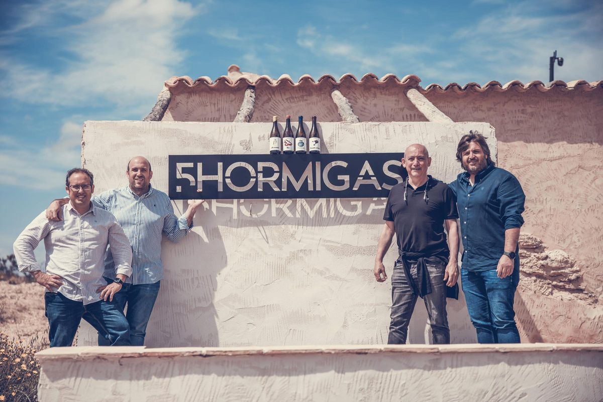 Javier, Ángel, Eric y Manuel - Bodega 5 Hormigas