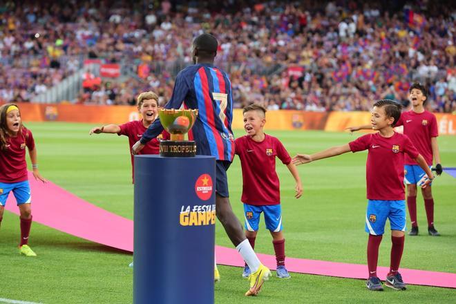 Así se vivió la presentación de los jugadores en el Camp Nou