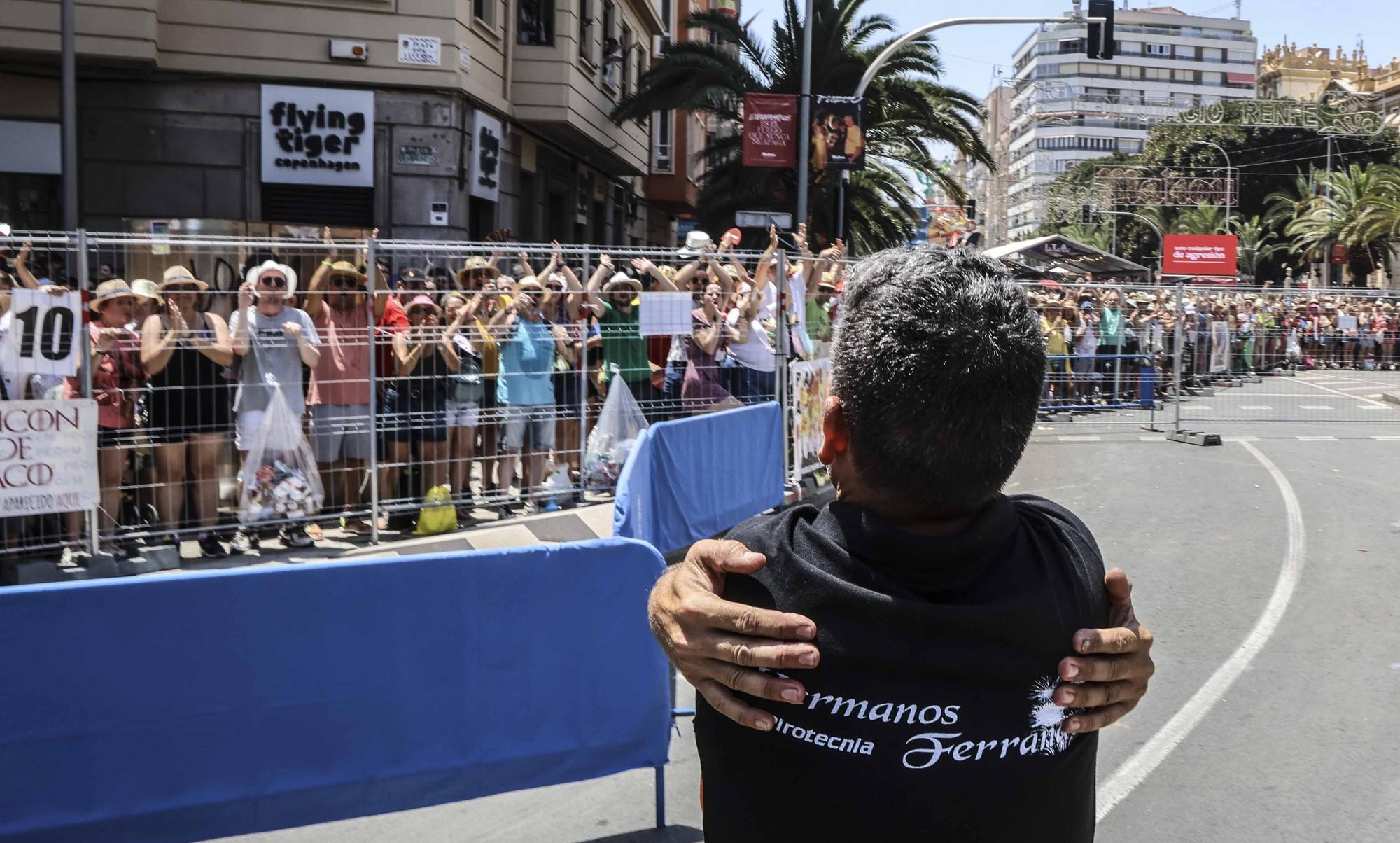 Mascletà del jueves 22 de junio de las Hogueras de Alicante 2023