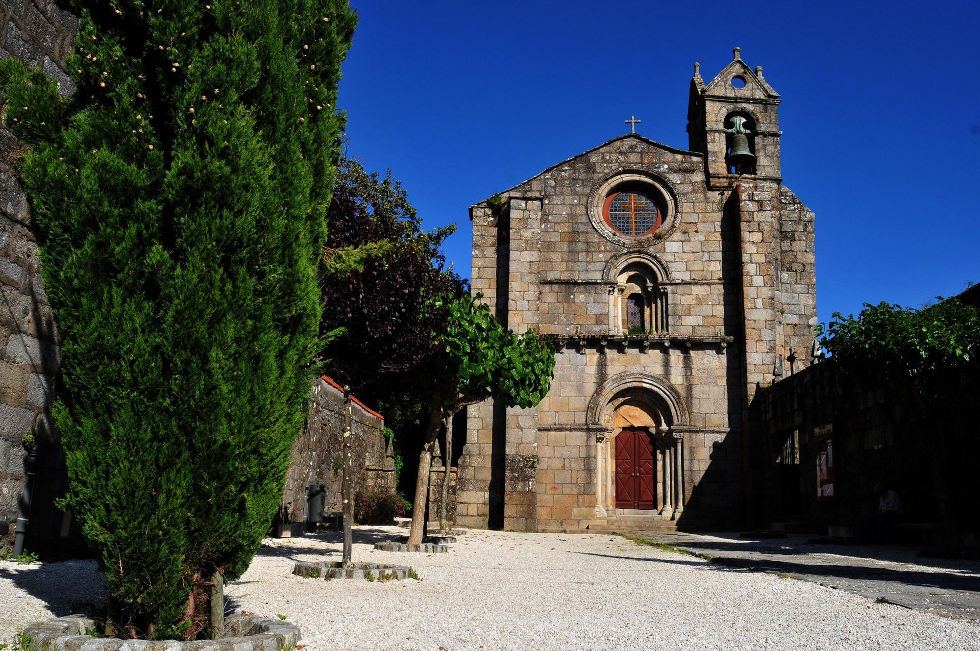 Iglesia de San Martiño de Sobrán, en Vilagarcía