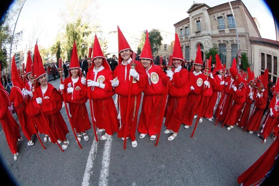 Miércoles Santo 'colorao' en Murcia