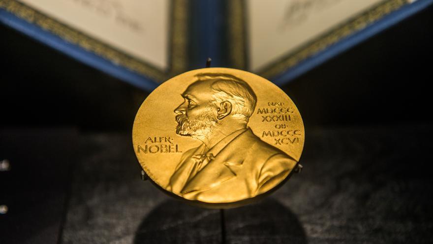 Medalla de oro del Premio Nobel.