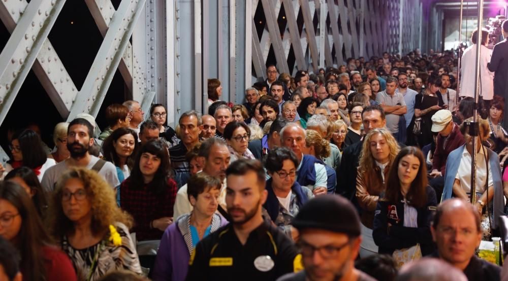 Una noche mágica sobre el Miño