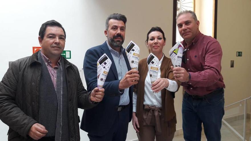 Ruiz, Carrillo, Periago y Martínez realizaron ayer la presentación de la actividad.