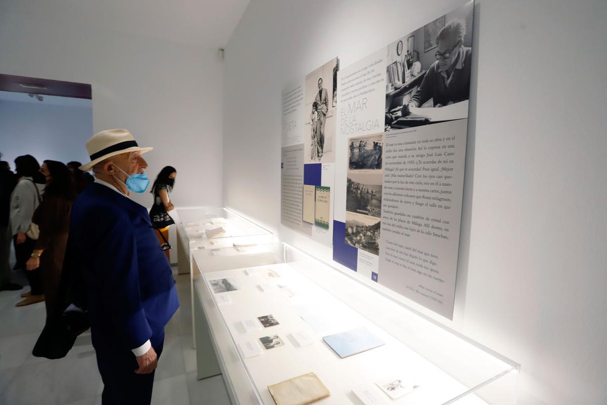 Exposición sobre Emilio Prados en el Centro Cultural de la Fundación Unicaja