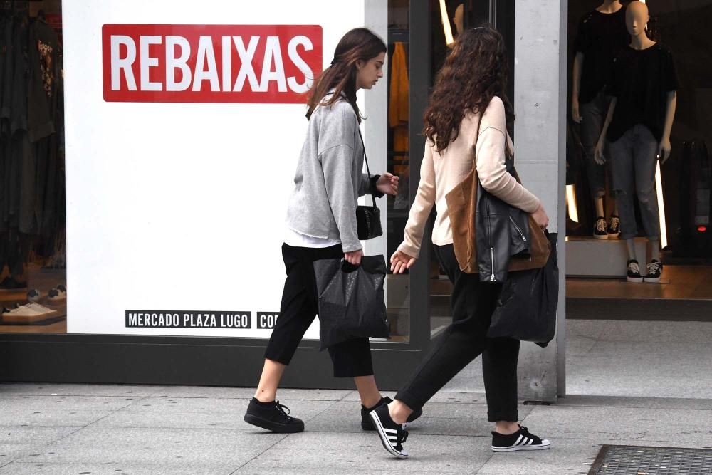 Las rebajas de verano arrancan en A Coruña