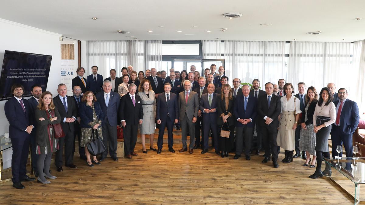 Asistentes al acto organizado por Conexus en Madrid.