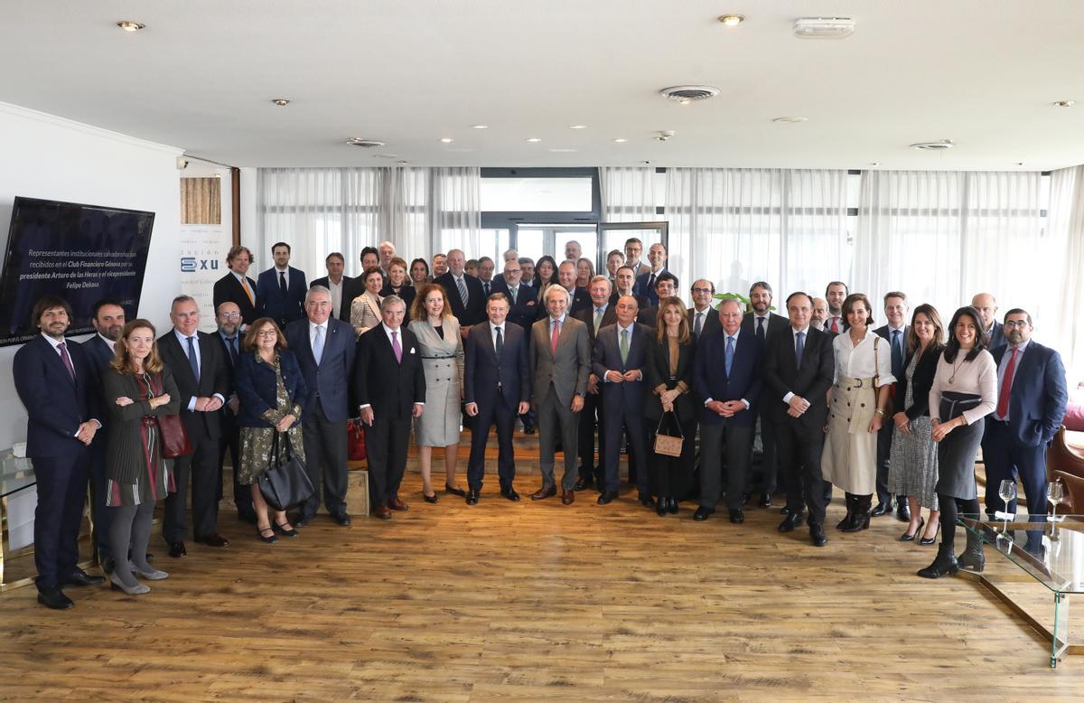 Asistentes al acto organizado por Conexus en Madrid.