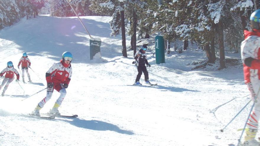 Esquiadors a la Masella, aquesta temporada