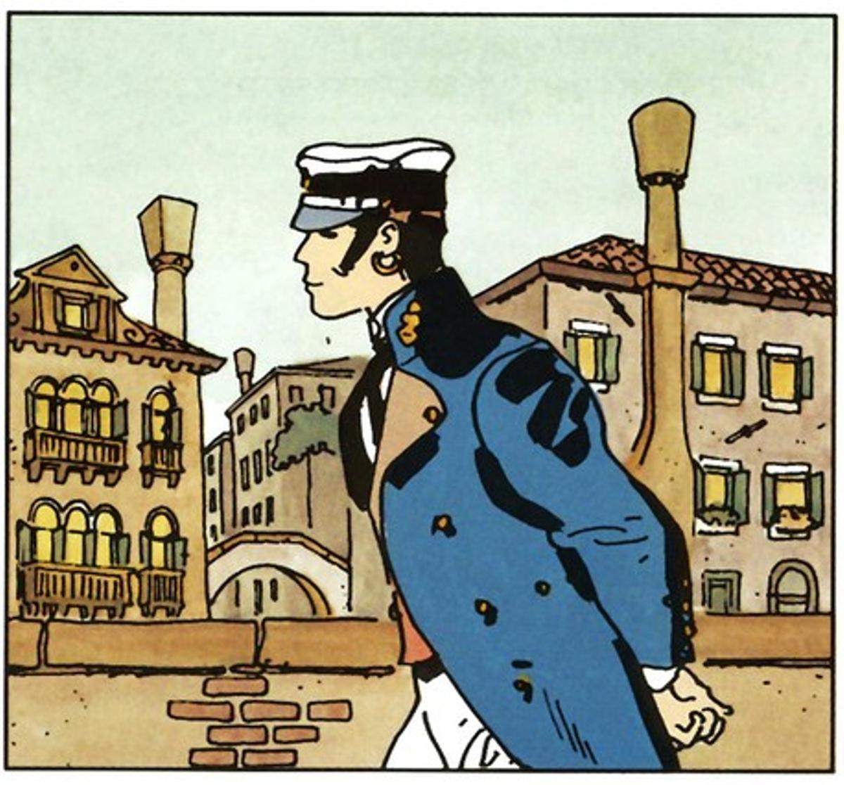 Vinyeta protagonitzada per Corto Maltés, el cèlebre personatge creat per Hugo Pratt. Vinyeta protagonitzada per Corto Maltés, el cèlebre personatge creat per Hugo Pratt.