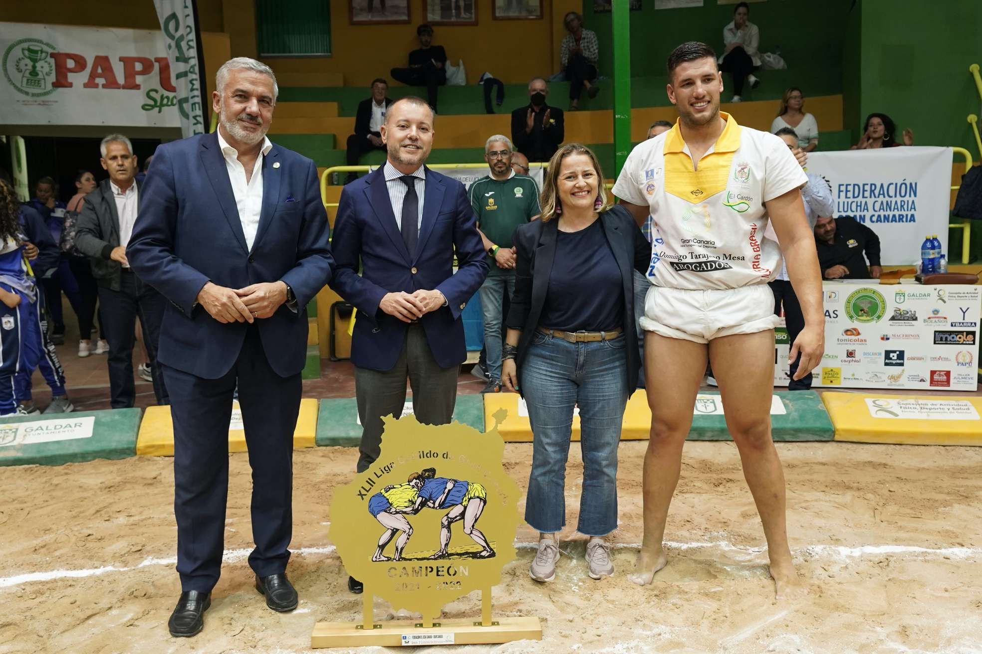 Lucha canaria: Unión Aguimes, Campeón de la Tercera Categoría tras superar al Unión Sardina SPAR Gran Canaria