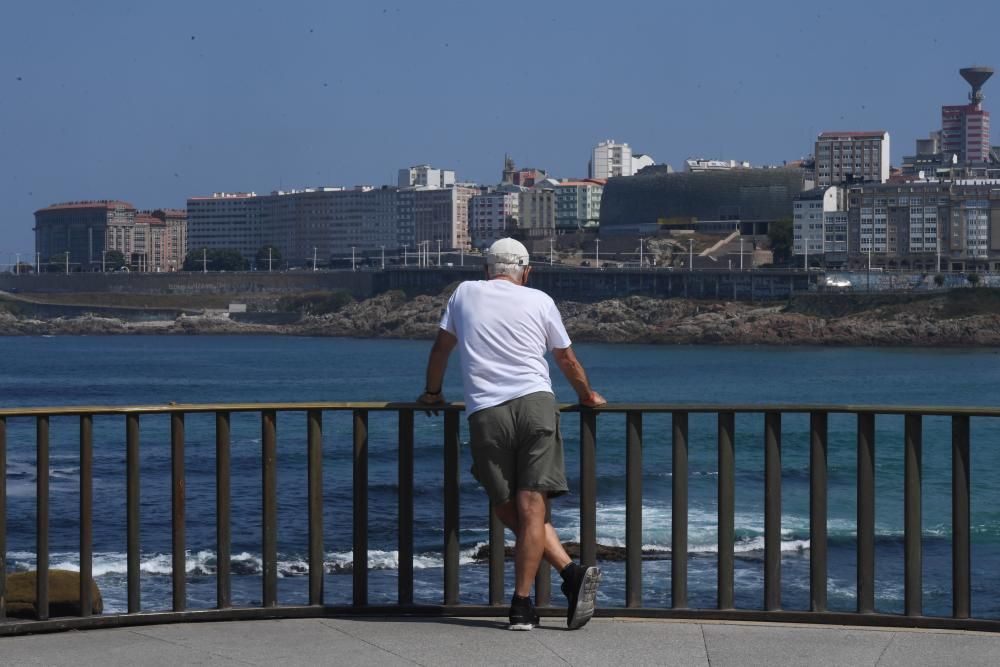 Galicia, en alerta por altas temperaturas que alcanzan los 40º.