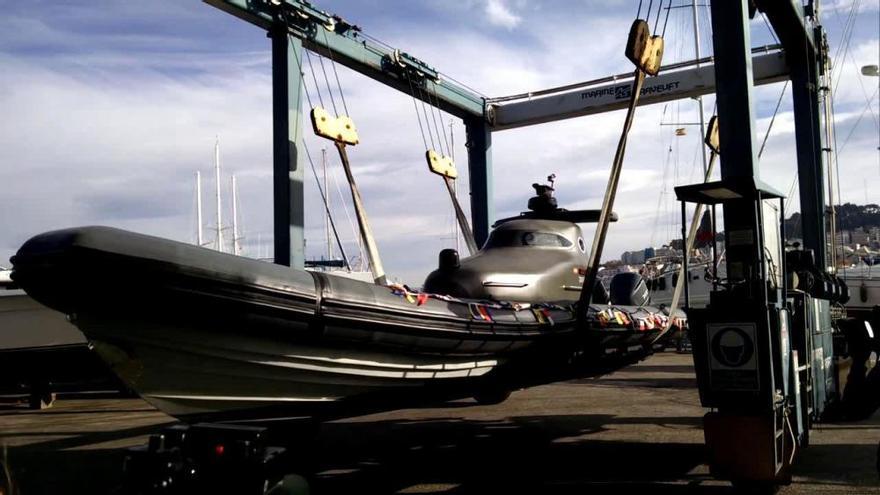 Vigo 'bautiza' al  dron marino más grande de España