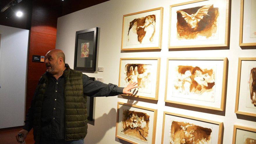 Hellboy convive con el universo de Goya en el Centro de Historias de Zaragoza