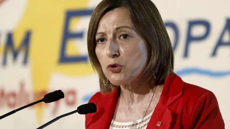 La presidenta del Parlamento catalán, Carme Forcadell. // Efe