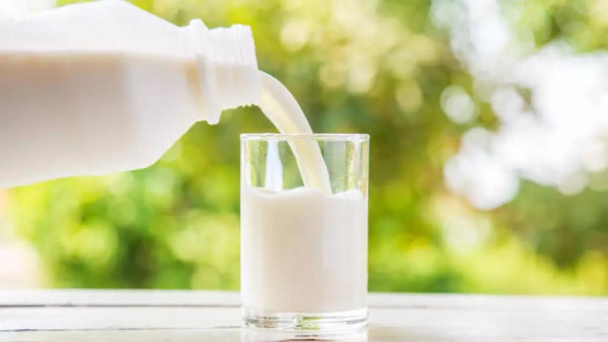 Un vaso de leche