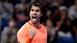 A qué hora y dónde el próximo partido de Alcaraz en el ATP 500 de Tokio