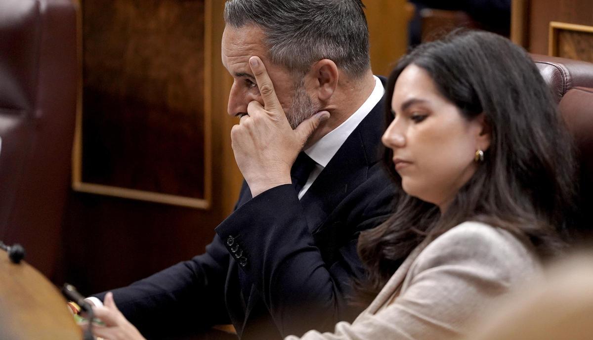 Santiado Abascal, Vox. Sesión de control al Gobierno en el Congreso de los Diputados.