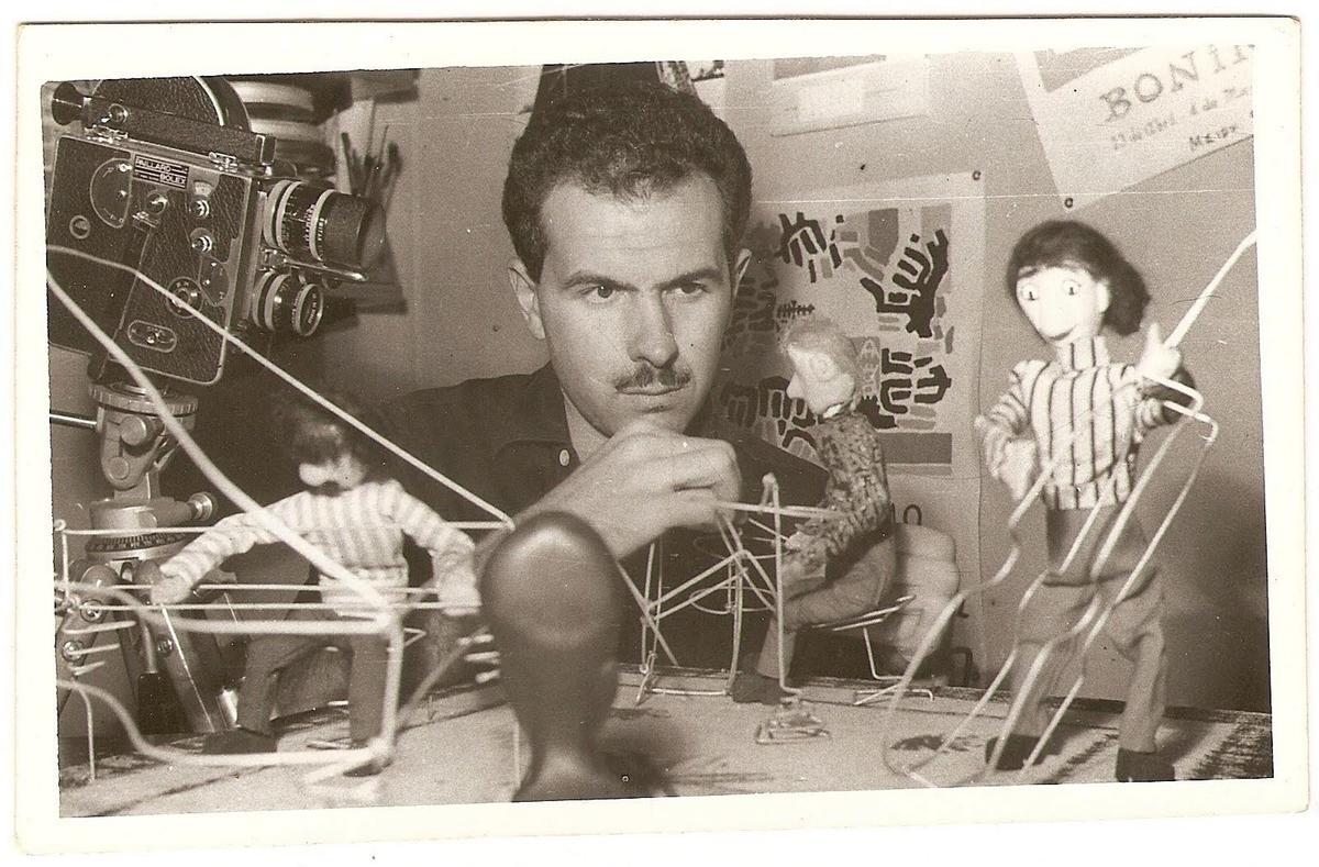 Carlos Gonález Groppa, animando a sus criaturas