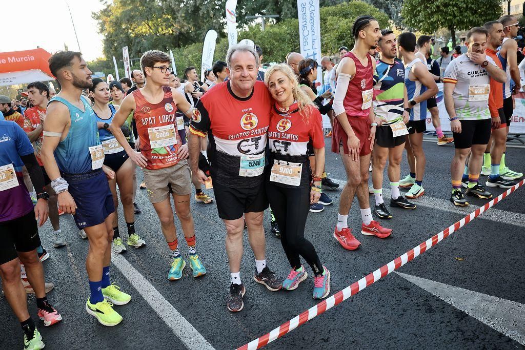Las mejores imágenes de la TotalEnergies Maratón Murcia Costa Cálida