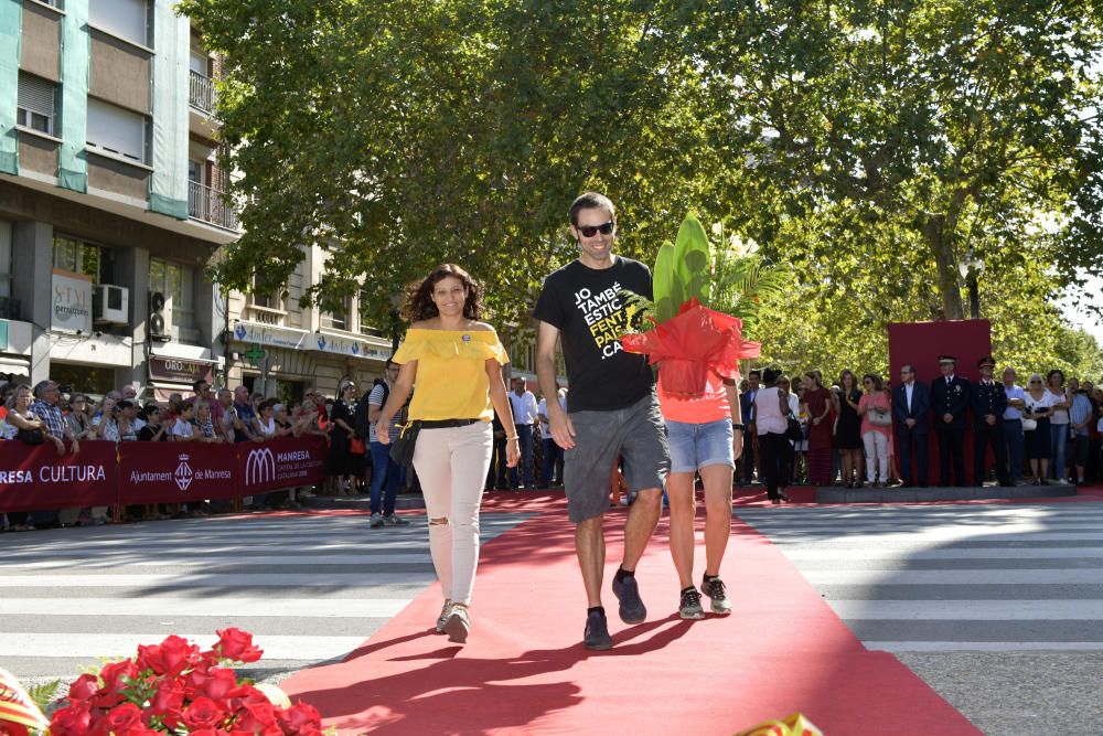 Cinquanta-dues entitats, dues més que l'any passat, participen a Manresa en una Diada «diferent»