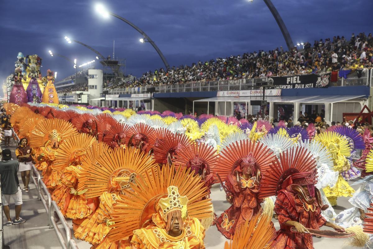 El carnaval de Sao Paulo recupera el esplendor tras la pandemia