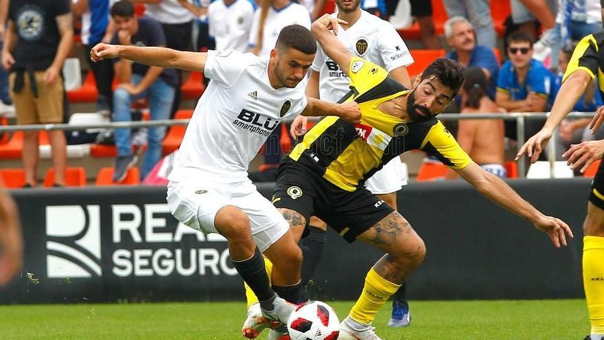 El Valencia Mestalla araña un punto  ante el Hércules