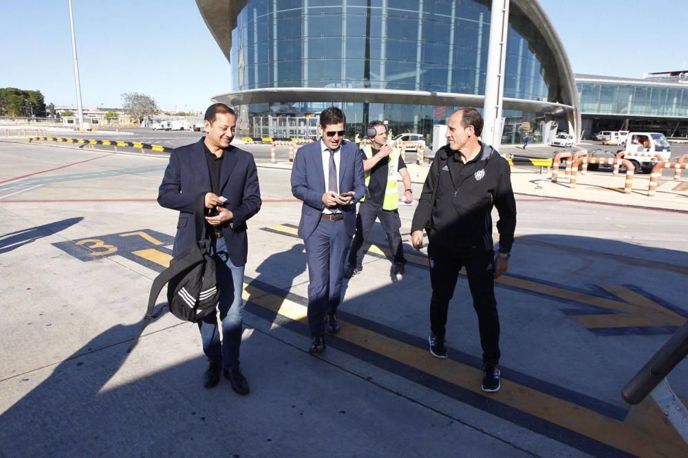 Mateu Alemany ya viaja con el Valencia