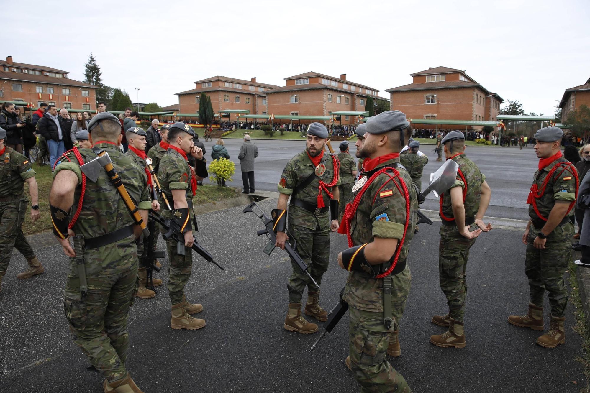 EN IMÁGENES: Desfile militar del regimiento "Príncipe" y fiesta de La Inmaculada en Cabo Noval