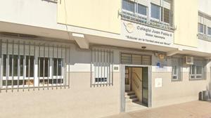 Fachada del colegio Juan Pablo II, Almería