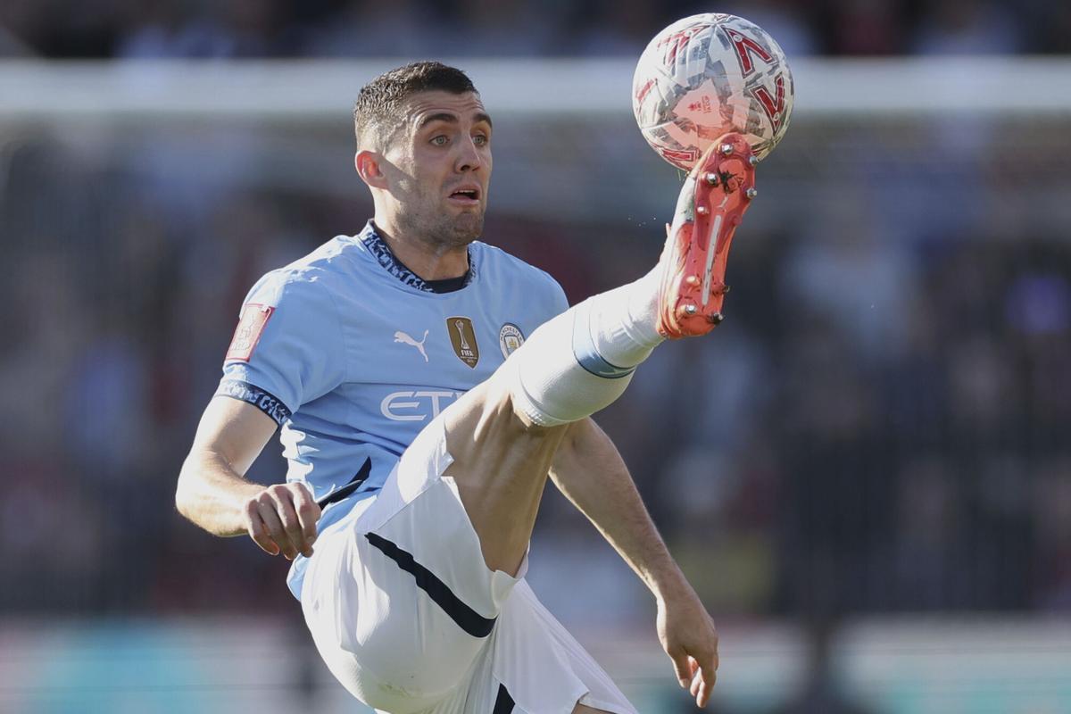 Mateo Kovacic, en el Manchester City