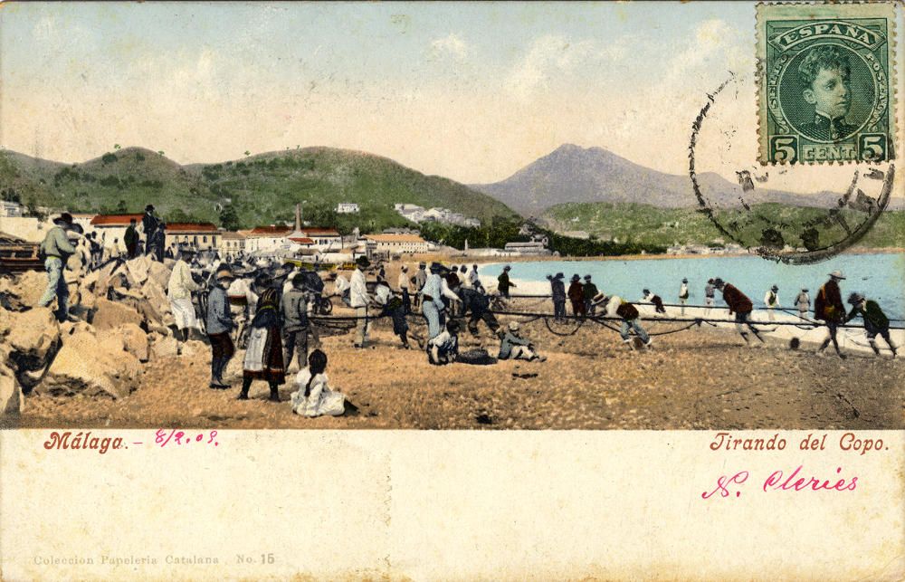 Postales de la Málaga de 1905