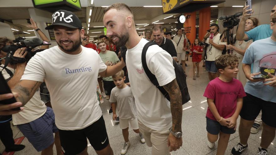 Locura por Sergi Darder a su llegada a Mallorca