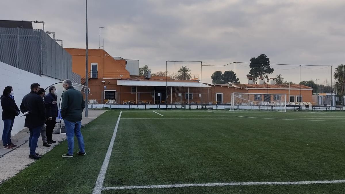 Visita a las instalaciones deportivas de Catarroja.