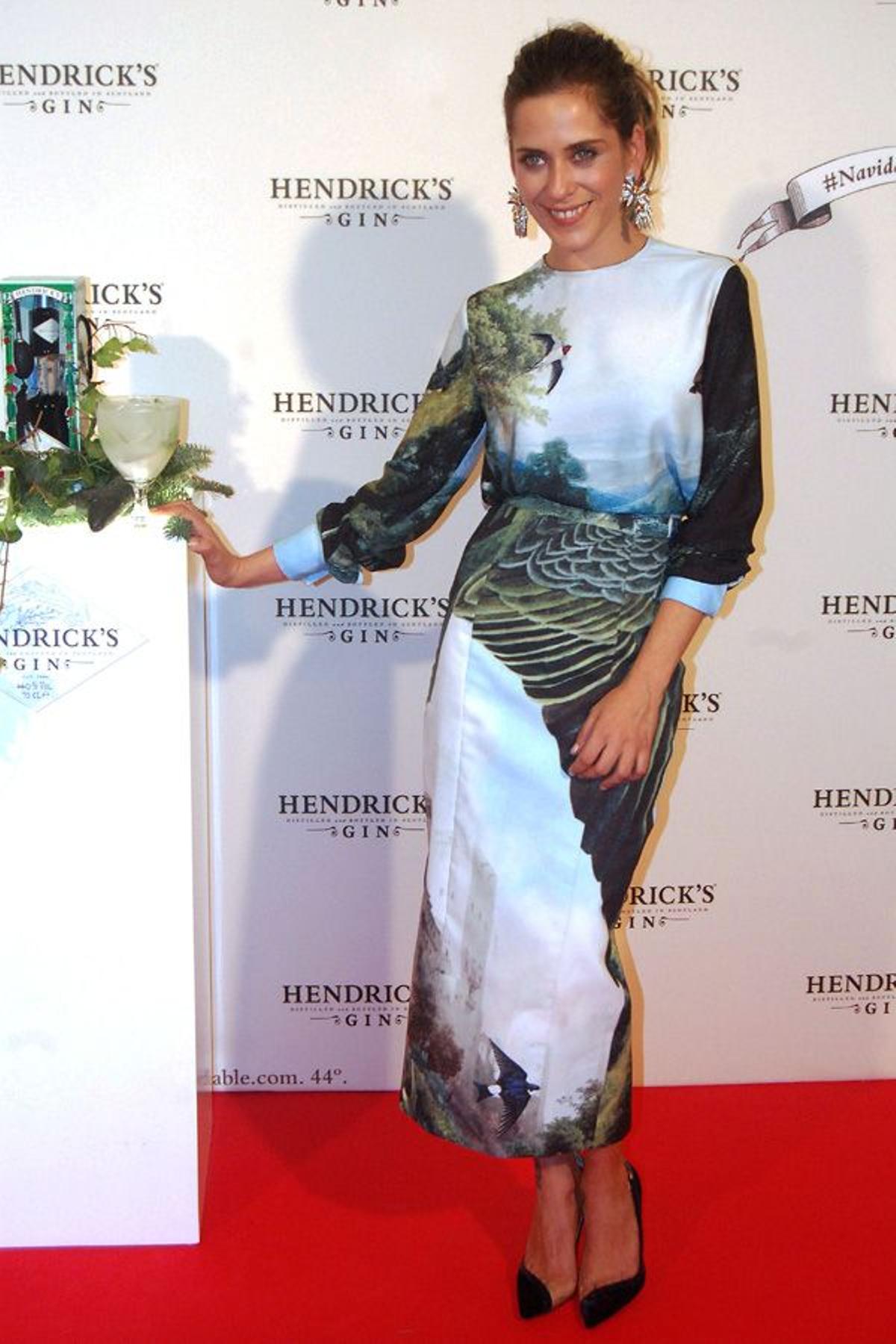 María León en un acto de Hendricks en Madrid