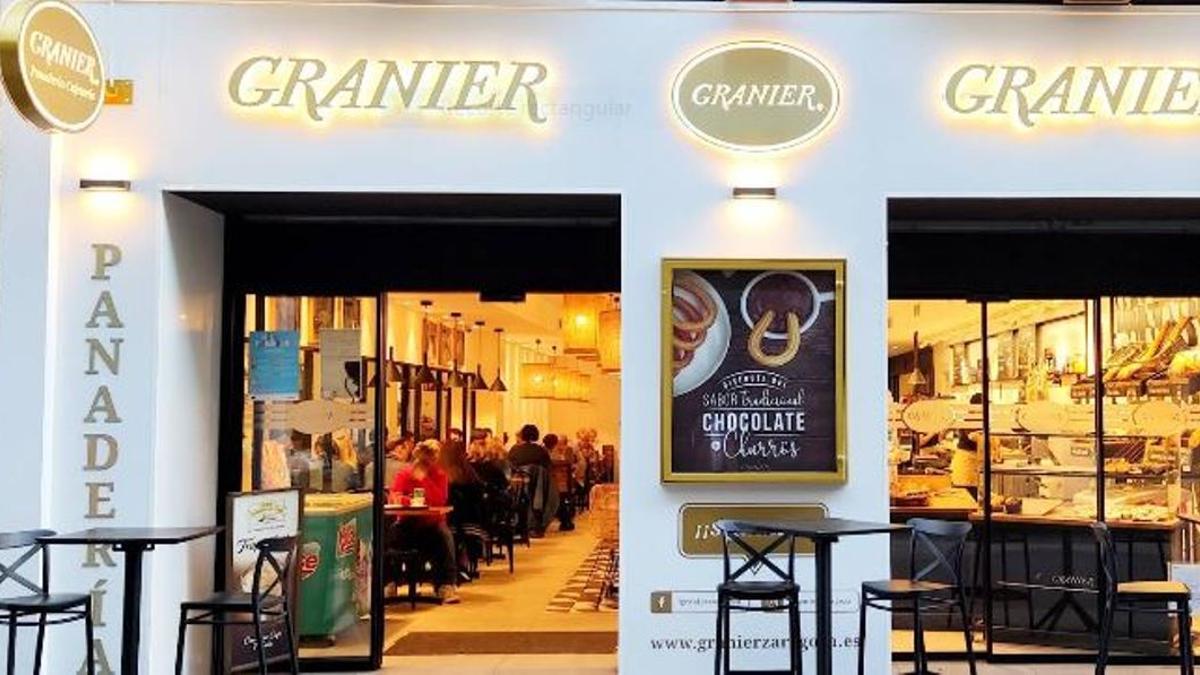Una tienda de Granier de Zaragoza.