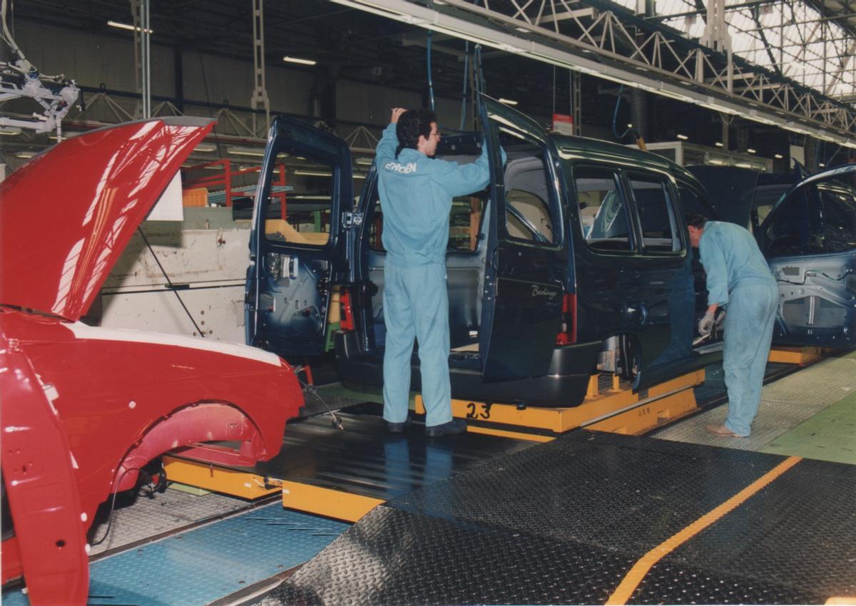 Tres décadas de la llegada de las Berlingo y Partner a la factoría de Balaídos